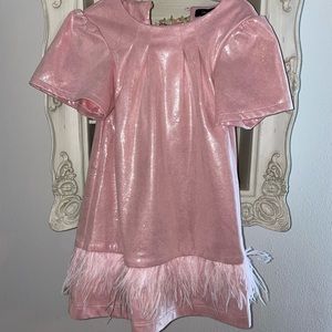 Sparkly girl dress . Worn once for birthday pictures